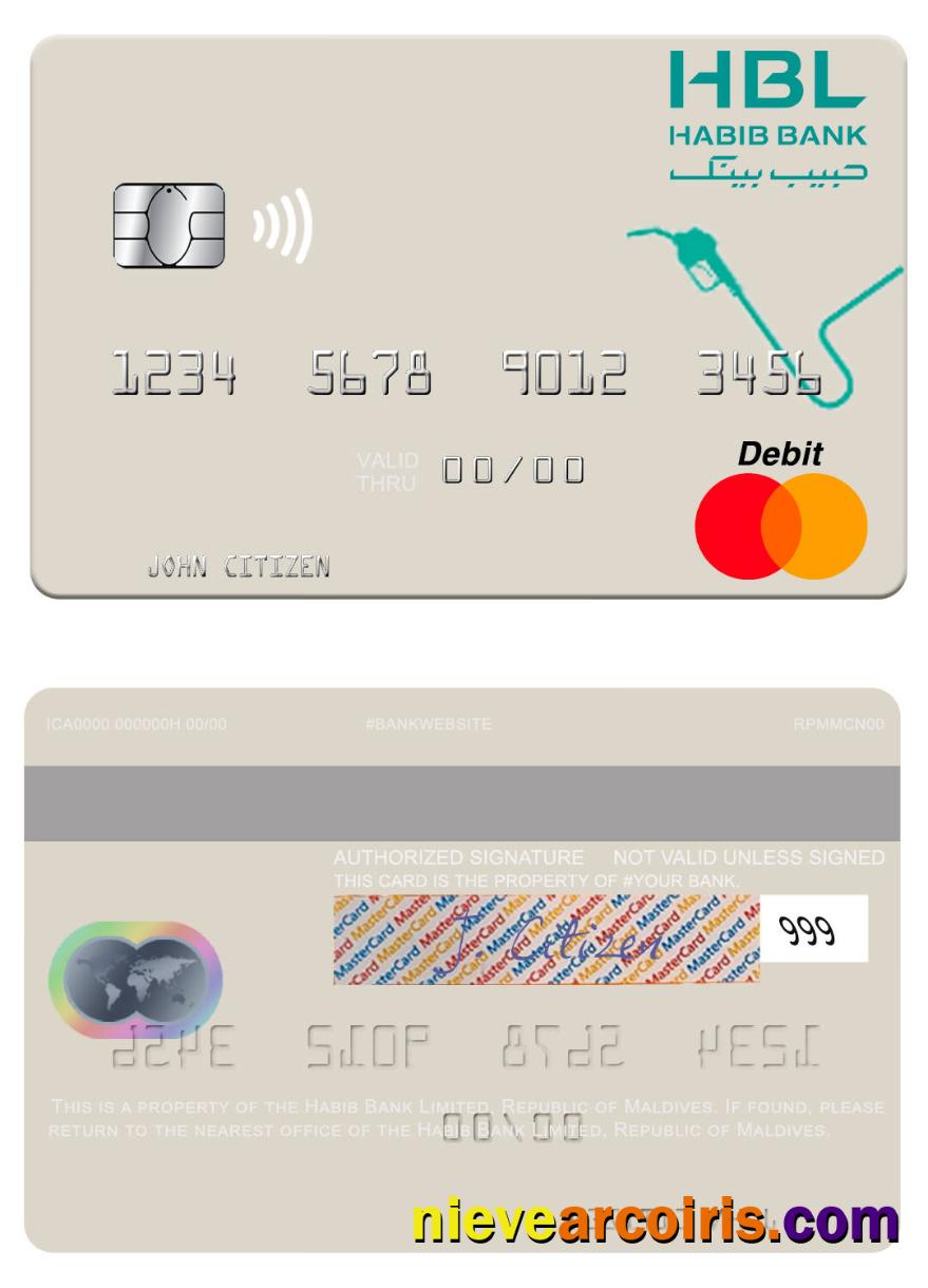 Republic of Maldives Habib Bank Limited mastercard